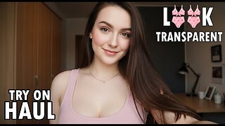 Transparent Cleaning Try-On Haul | Clean With Me in 4K | try on haul transparent cleaning tutorial
