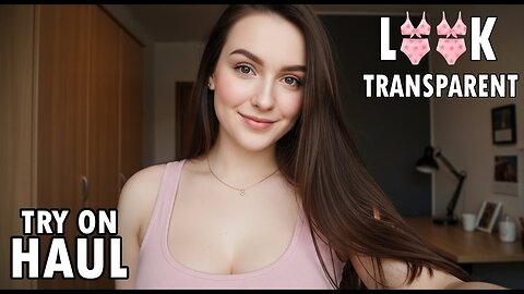 Transparent Cleaning Try-On Haul | Clean With Me in 4K | try on haul transparent cleaning tutorial