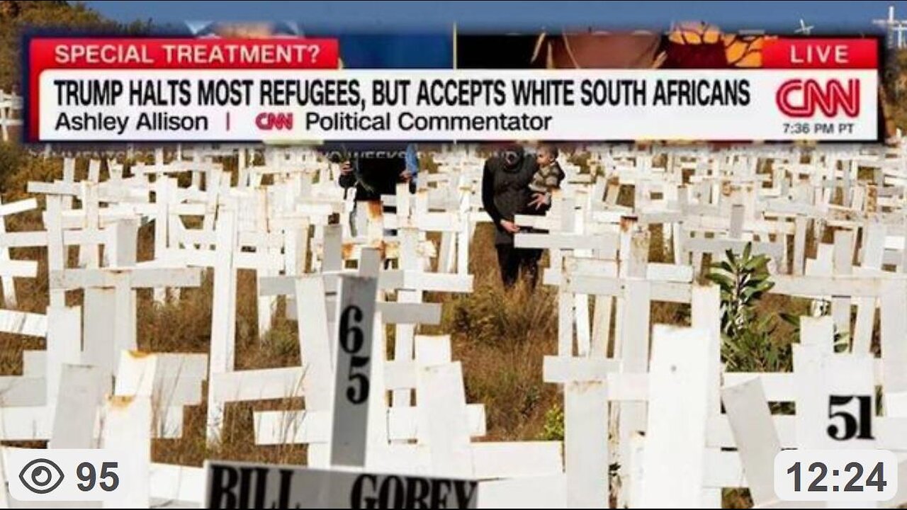 Shock Video: CNN Host Publicly Supports The Genocide of White South African Farmers!