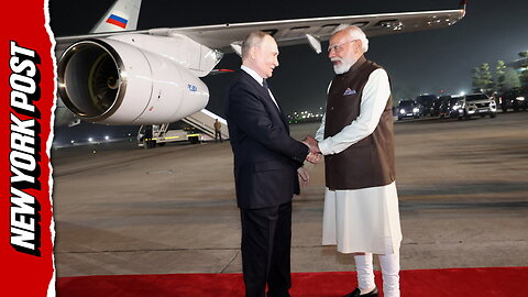 Modi welcomes Putin in New Delhi for two-day state visit