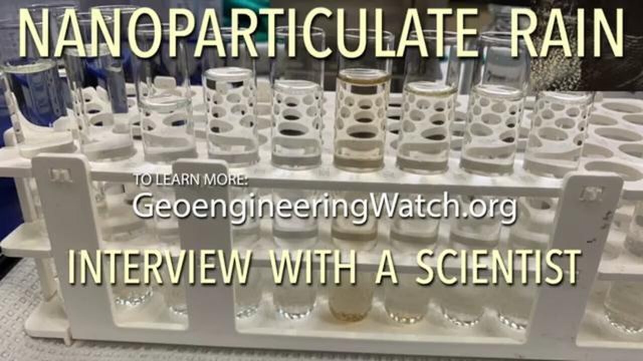 NANOPARTICULATE RAIN - INTERVIEW WITH A SCIENTIST