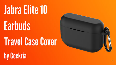 Jabra Elite 10 Earbuds Case Cover | Geekria