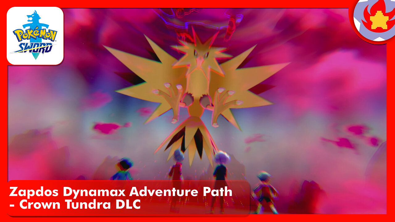 Zapdos Dynamax Adventure Path - Crown Tundra DLC | Pokemon Sword
