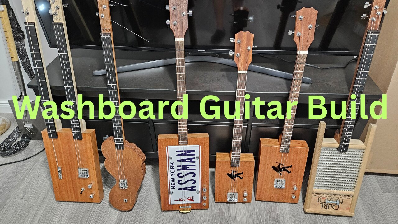 Washboard Guitar Build