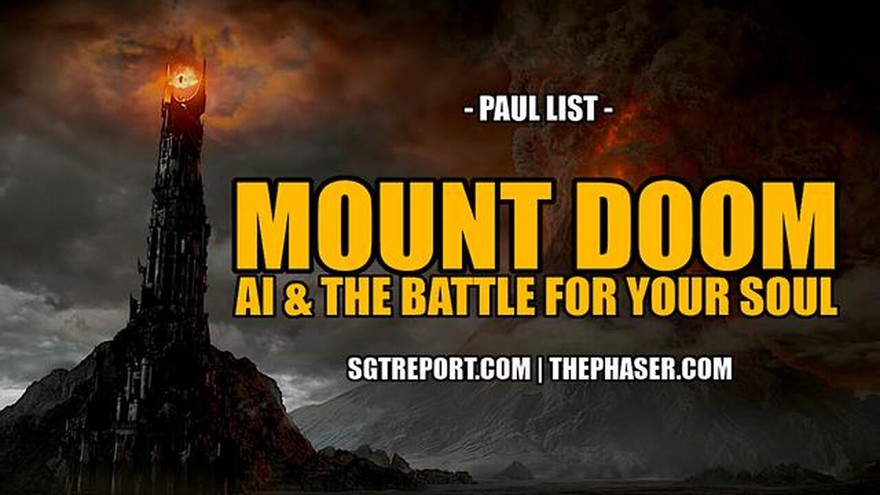 MOUNT DOOM: SATANIC AI & THE BATTLE FOR YOUR SOUL -- Paul List