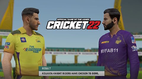 CSK CRICKET 22 PC GAMEPLAY #CRICKET #RCB #CSK #IPL #INDIA