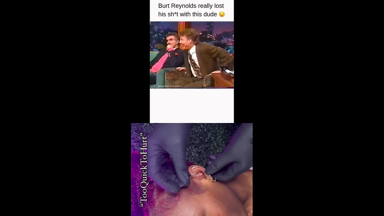 Don’t get on Burt Reynolds bad side..old interview clip of him LOOSING IT!!!🫠🥹😳🤣😱😂😮‍💨W/ASMR🧼🫧🐌🌧️