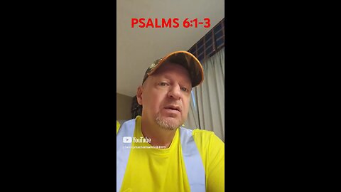 #PSALMS6:1-3 "DOES YOUR SIN BOTHER YOU ! GOOD ! IT SHOULD !"