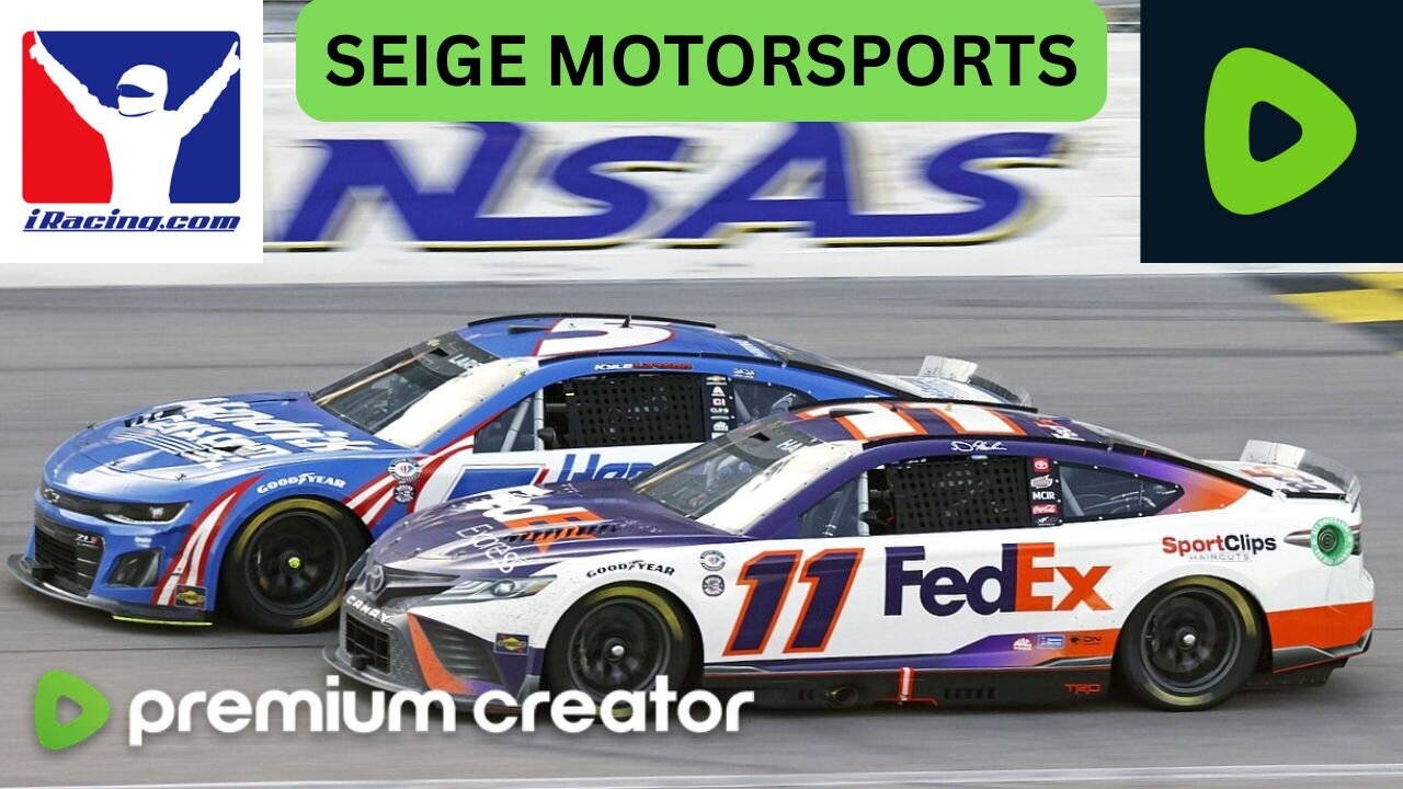 🔴Weekend Seige Motorsports Followathon, Nascar Cup Watch Along and iRacing NIS Double-Header!🏁
