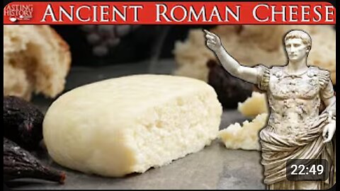 🧀 Feeding Emperor Augustus: Handmade Roman Cheese Recipe 🇮🇹🍇