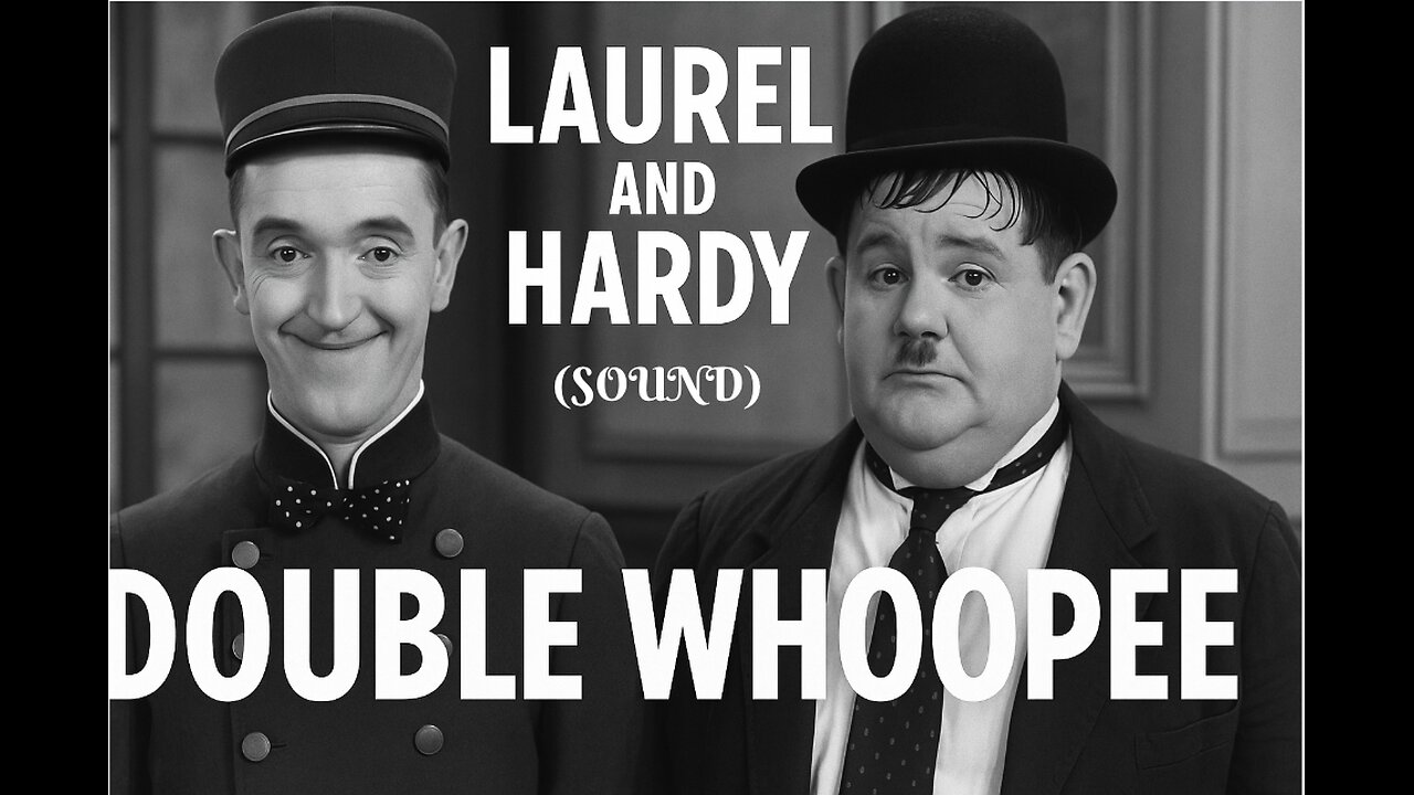 DOUBLE WHOOPEE (1929) Stan Laurel, Oliver Hardy & Jean Harlow |Comedy, Short | Sound | Free Movie