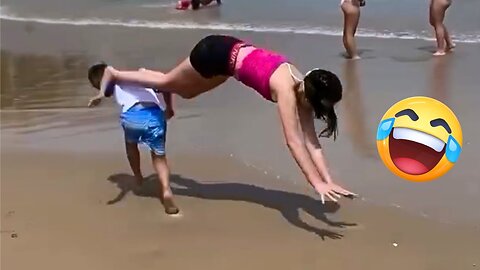 Top 100 Funniest Videos From Around The World 😂😁 Try Not To Laugh || Memes Part 1