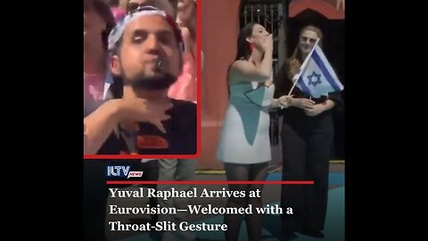 Pro-Palestine Protesters (Fans Of Hamas) Harass Israeli Eurovision Star, Hamas Attack Survivor