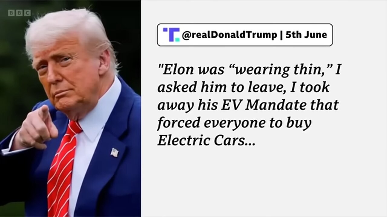 Trump-Musk row explodes as billionaire claims President named in Epstein files