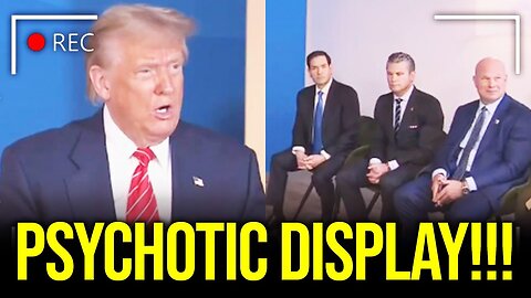 Trump DISRESPECTS The Hague in DISASTER MEET