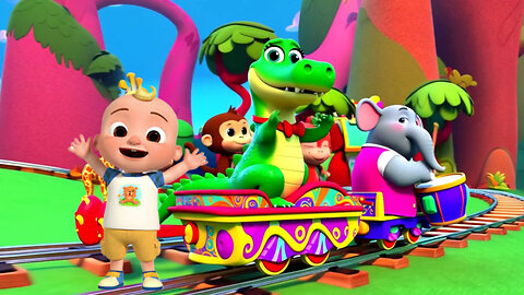Dance with Snapy Crocodile & Animal Friends | Kids Nursery Rhyme