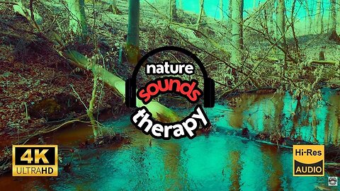 Best Nature Sounds for Relaxing Crystal Clear Water Sound 4K