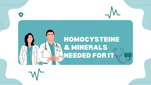 minerals needed for HOMOCYSTEINE