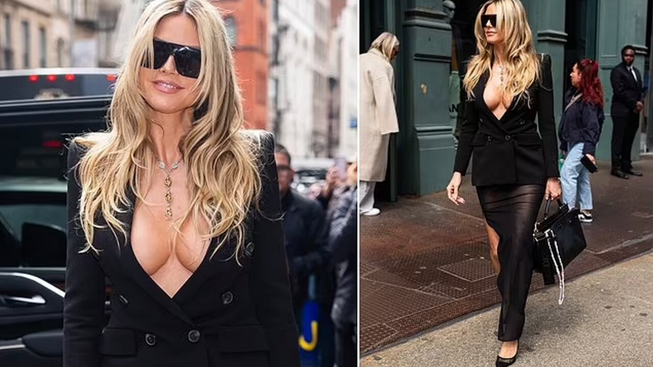 Heidi Klum Turns Heads with NYC Style at 51