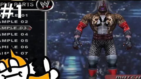 CREATING A FREAK - WWE Smackdown Vs Raw Season Mode CAW Creation Ep.1