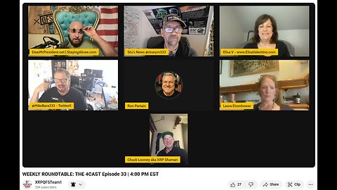 Stu's News first appearance on The 4CAST Ep33 - Weekly Roundtable 🙏🏽🕉❤️22-9-2025
