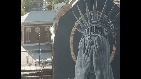 Dutch Artist's 'Shamed' Lady Liberty Mural Targets Trump