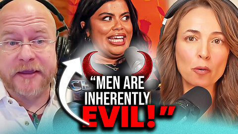 Man-Hater Calls Men EVIL, Says Men Are GUILTY Till Proven INNOCENT - Jed & @BetterBachelor SLAP BACK