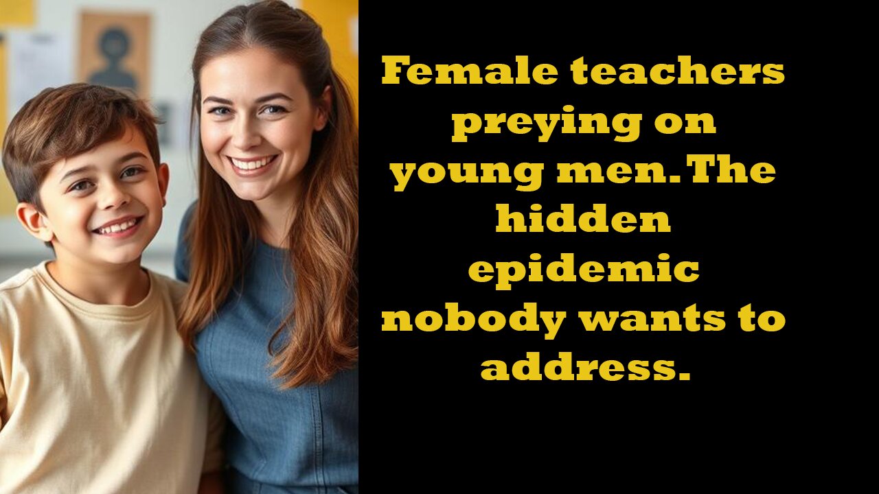 Female teachers abusing male students: The hidden epidemic