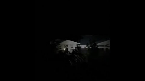 People at a camp ground are swept away, the entire housing facility