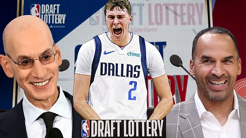 The NBA is RIGGED! Dallas Mavericks MIRACULOUSLY WIN Draft Lottery!