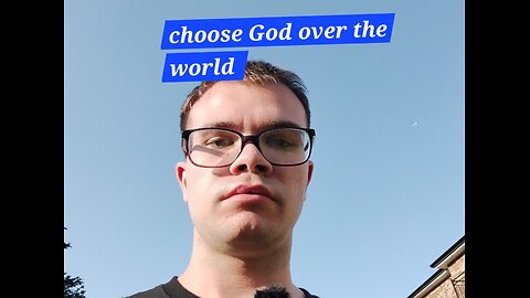 God or the world. tithe choice is yours