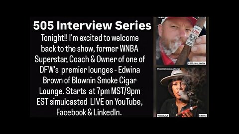 Interview with Edwina Brown of Blowin' Smoke Cigar Lounge