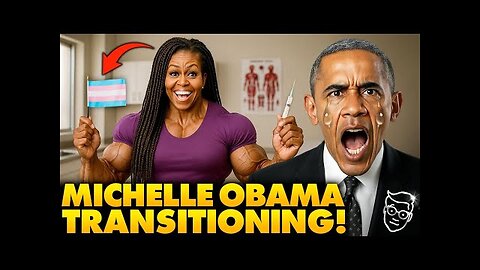 Michelle Obama ADMITS She's 'In Therapy' & 'Transforming' Into a Man,Internet EXPLODES