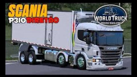 WTDS – SCANIA P 310 COM REBOQUE LEVANDO O FRIO PARA ALEGRE