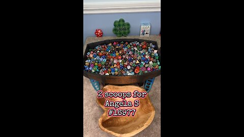 2 scoops for Angela S!! #16977 #onelinkatatimeshop #dice #dnd #scoops
