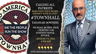 #TOWNHALL Admiral Law vs Common Law? We the people! LIVE 9PM EST RedAmericaFirst.com