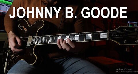 Chuck Berry - Johnny B. Goode - Isolated Guitar Cover