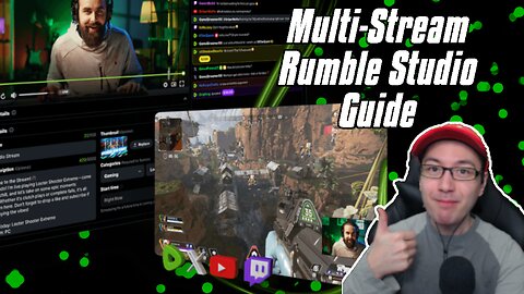 🖥️ How to Multi-Stream with Rumble Studio! 🎬