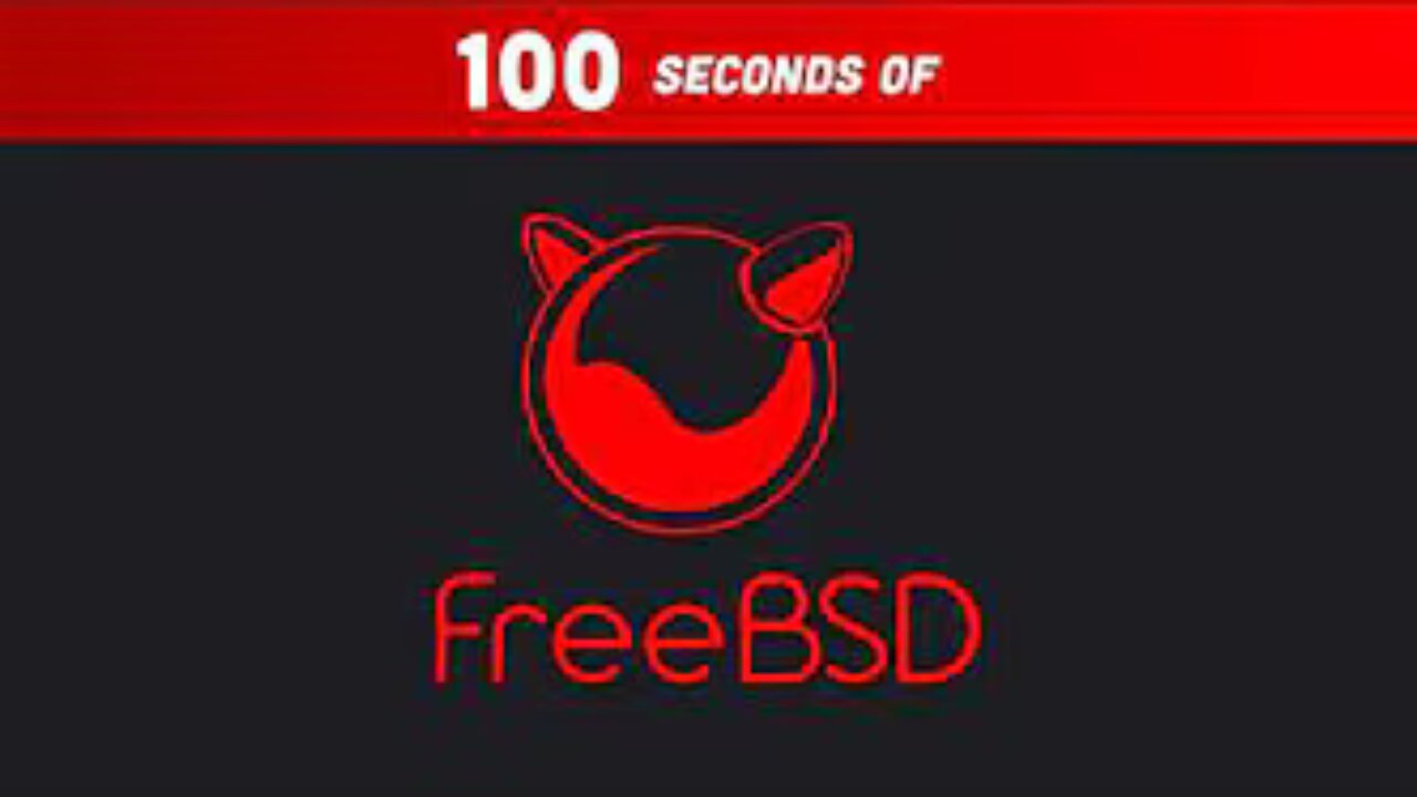 💻⚡ FreeBSD in 100 Seconds | UNIX Power Behind iOS, MacOS & More 🚀🐚
