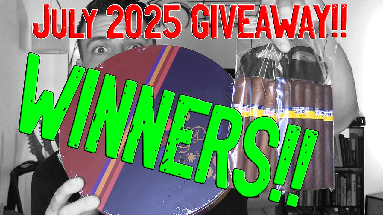 GIVEAWAY WINNERS!! July 2025