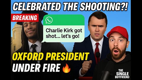 🚨 Black DEI Oxford Union Leader CELEBRATES Conservative’s DEATH 💀 Alumni Demand His REMOVAL! 🌎