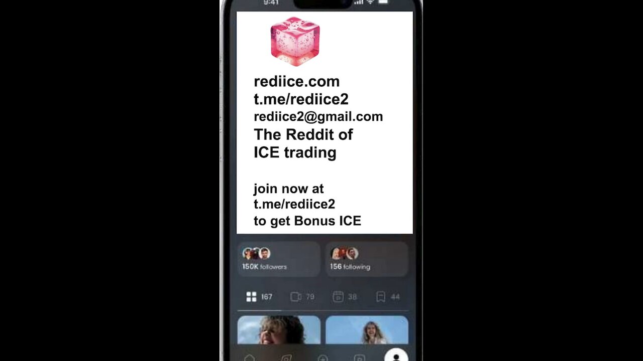 www.rediice.com t.me/rediice2 The Reddit of Trading Join now to get Bonus ICE