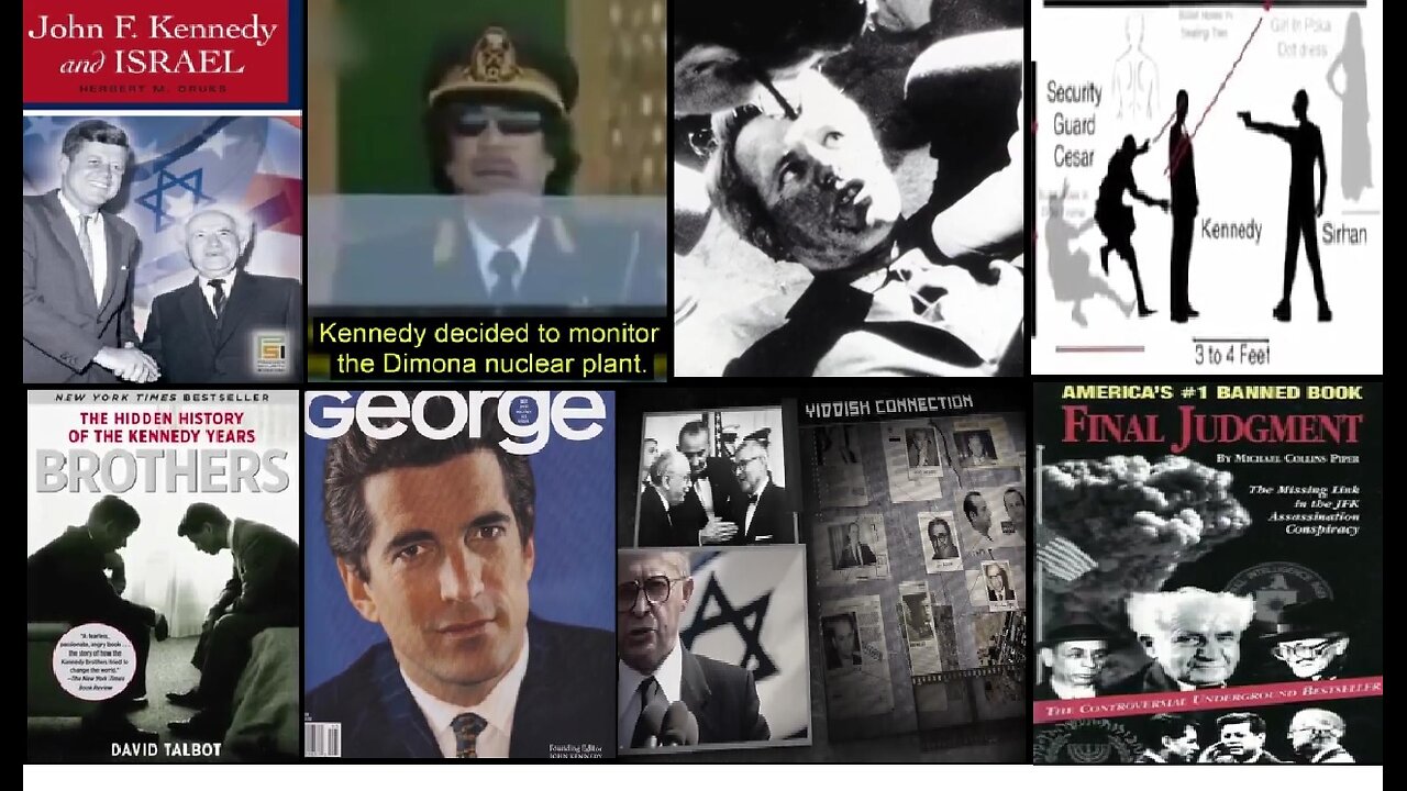 Israel & the Assassinations of The Kennedy Brothers 2020 ~ Laurent Guyénot - Presented by Kontre Kulture