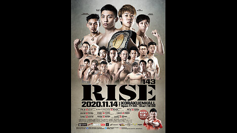 RISE 143 - Nov 14 2020 - Korakuen Hall, Tokyo incomplete