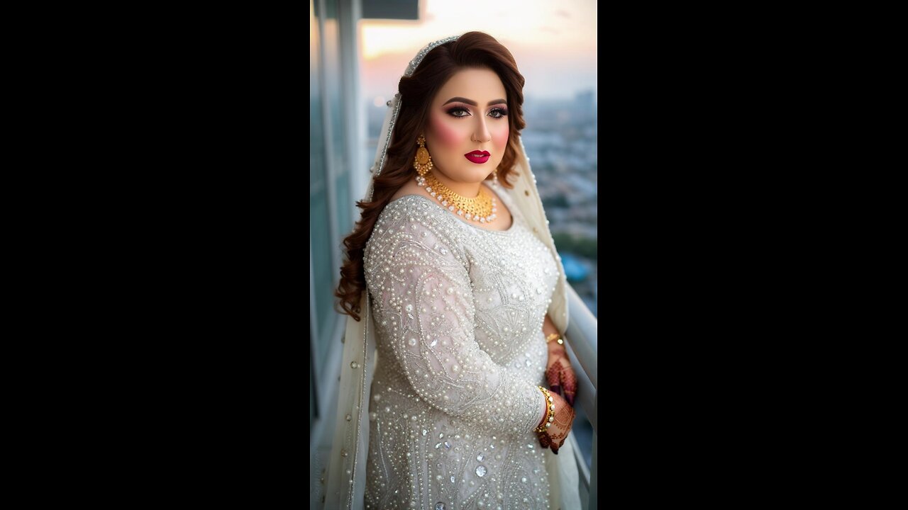 🔥 Glamorous Bride Look in Pure HD! 👰‍♀️