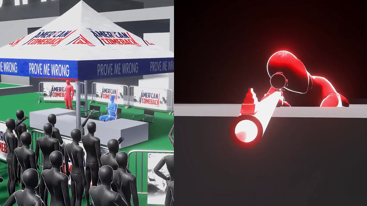 Charlie Kirk Assassination 3D Animation Unveiled