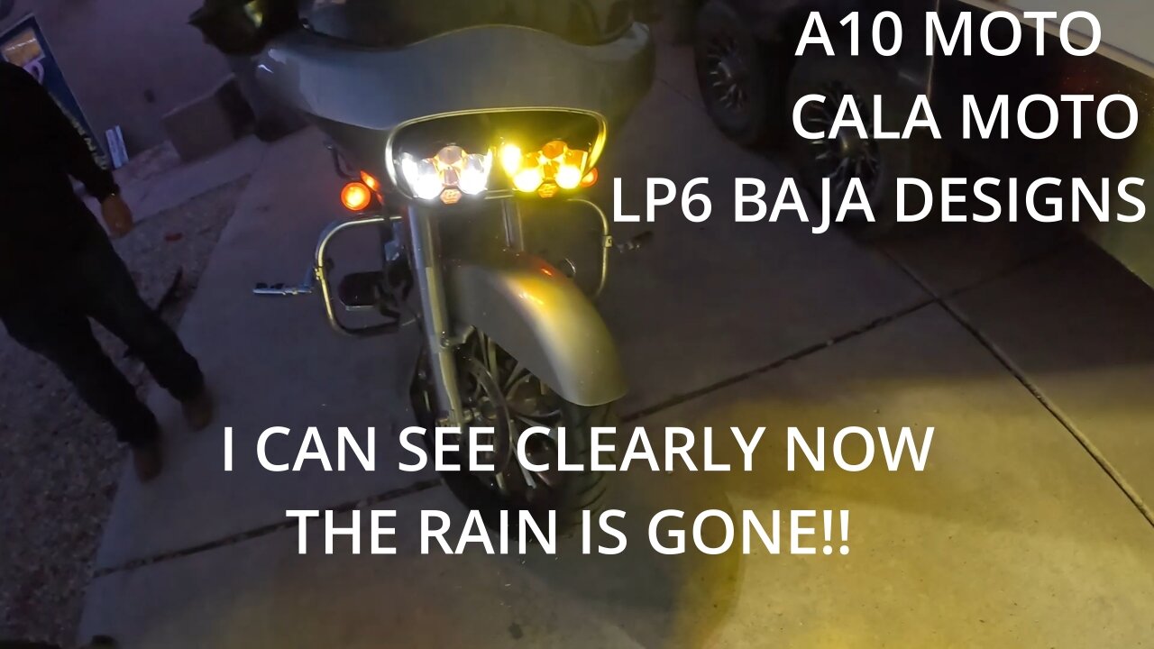 A10 MOTO BAJA DESIGNS LP6 HARLEY DAVIDSON VLOG 11!!!!