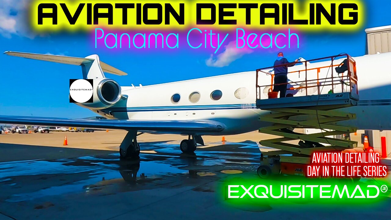 Washing the Outside & Detailing the Inside of a Gulfstream G550