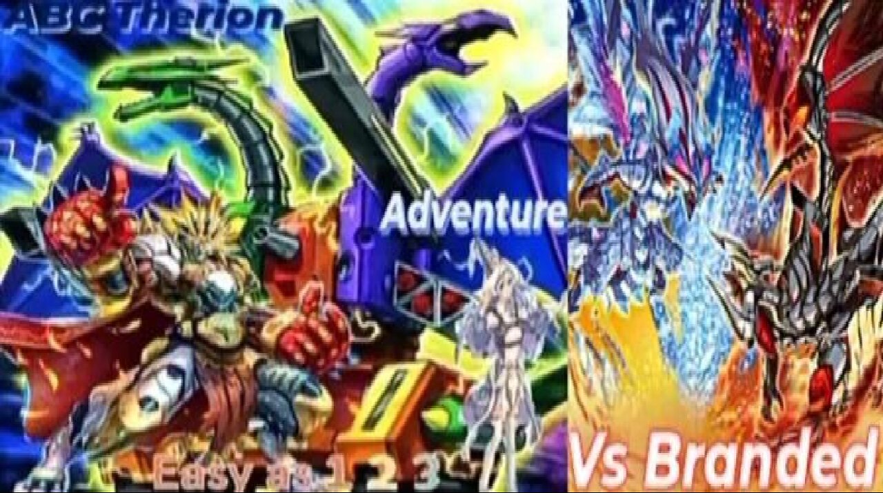 Yu-Gi-Oh! Duelingbook | ABC Therion Adventure Deck Vs Branded Deck