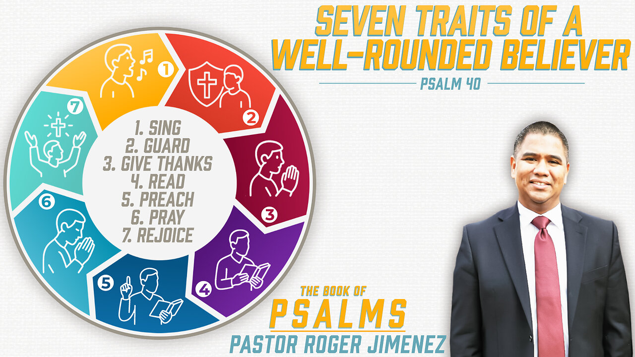 Seven Traits of a Well-Rounded Believer (Psalm 40) | Pastor Roger Jimenez